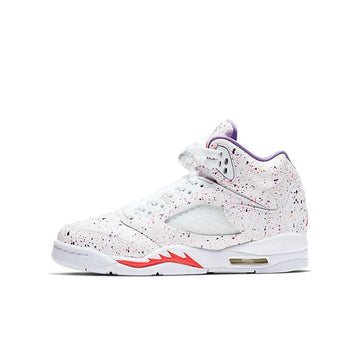 Air Jordan Retro 5 GS " Hot Lava Splatter "