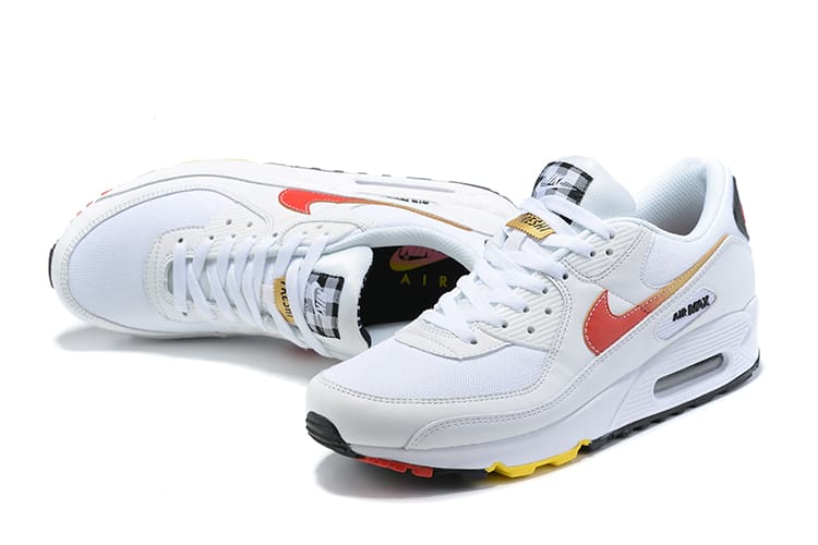 "Nike Air Max 90 White Orange Gradient "