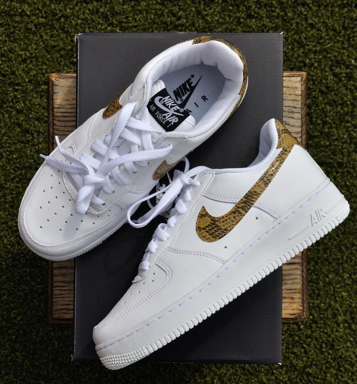Nike Air Force 1 Low "Snakeskin Swoosh"