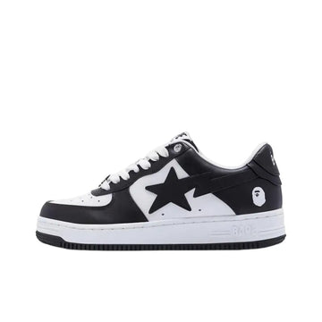 BAPE STA Low Black/White