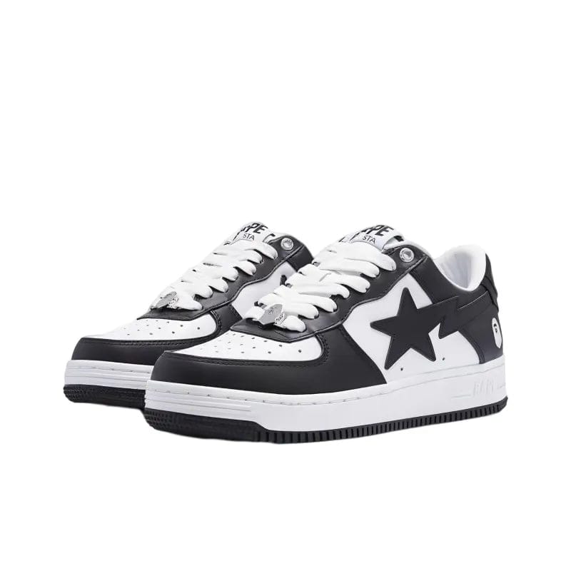 BAPE STA Low Black/White