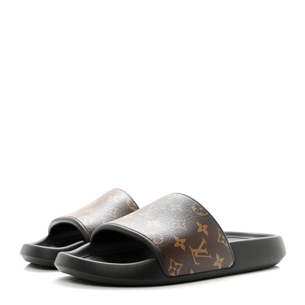 LV Monogram Slide – Classic Brown Edition