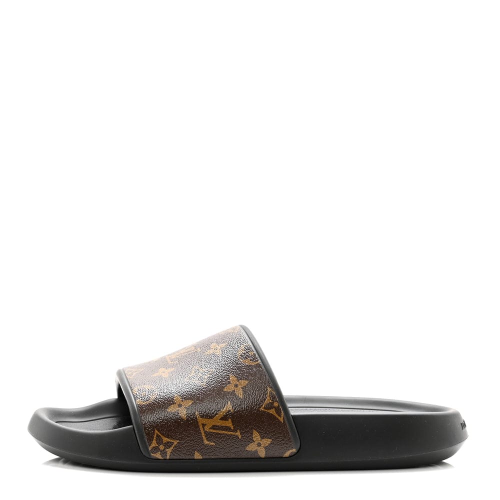 LV Monogram Slide – Classic Brown Edition